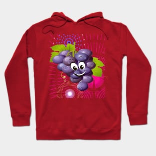 red grape Hoodie